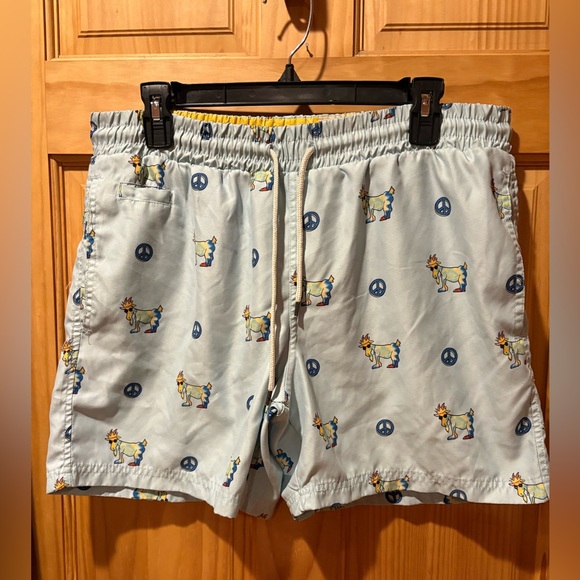 GOAT USA "Chuck the GOAT" swim trunks - Picture 1 of 13